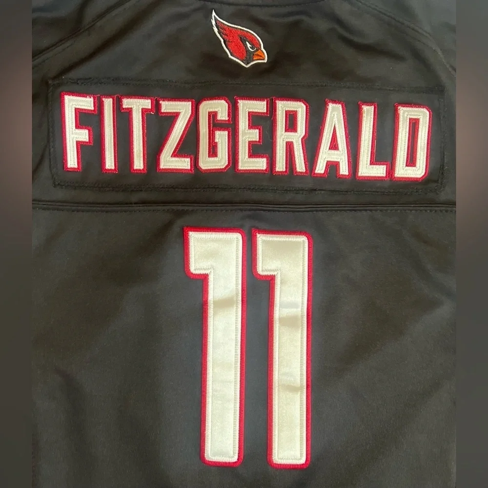 Larry Fitzgerald Arizona Cardinals Nike On Field Youth Football Jersey